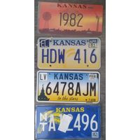 Автомобильный номер сша Канзас