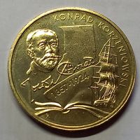Польша 2 злотых, 2007 150 лет со дня рождения Конрада Коженёвского UNC