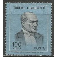 Турция. Кемаль Ататюрк. Первый президент. 1970г. Mi#2172.