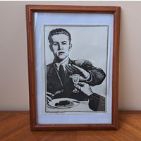 Картинка - фотография 24 х 32 см. 50-е годы.