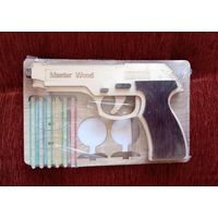 Игрушка пистолет резинкострел Беретта