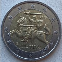 Литва 2 евро 2015 г.