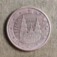 Испания 5 евроцентов, 2006 г., KM# 1042