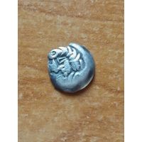 18. Распродажа!  1 обол Согдиана (Согд) V в. Редкая!