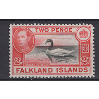 Фолкленды 1938** 2d Лебедь Георг VI   SG#150