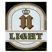 Этикетка пива Light Польша Ф984