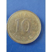 Южная Корея 10 вон 1989