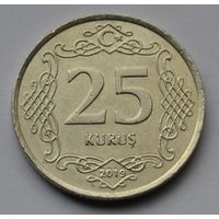 Турция, 25 куруш 2019 г.