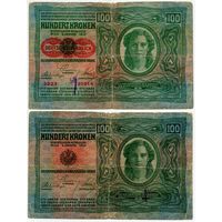 Австрия. 100 крон (образца 1912 года, выпуск 1919, P56)