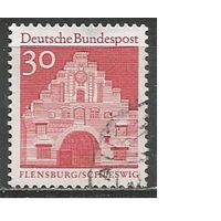ФРГ. Северные ворота. Фленсбург. 1966г. Mi#493.