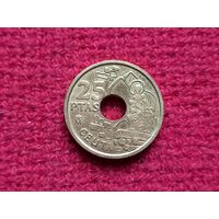 Испания 25 песет 1998 г. Город Суета.