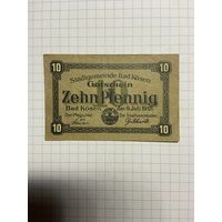 Нотгельд 10 пфеннигов 1921 год. -2712