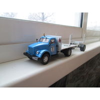 ГАЗ-51А + прицеп-роспуск ПО-2 1\43