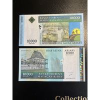 Мадагаскар 10000 ариари 2007 года. Тип Р-92а. Состояние UNC