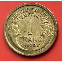 31-06 Франция 1 франк 1939 г.