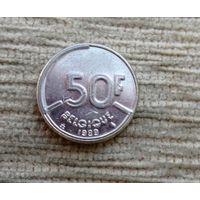 Werty71 Бельгия 50 франков 1989