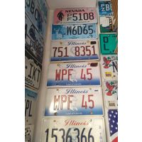 Автомобильный номер сша Иллинойс