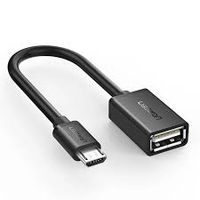 Адаптер OTG mini USB + Lightning   (4 шт.)
