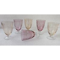 Рюмочки Звёздный хоровод, хрусталь. Германия