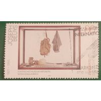 Германия  1993. Художник Йозеф Бойс и его инсталляция Витрина-склад