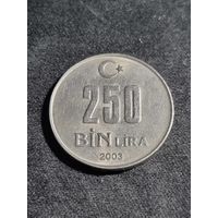 Турция 250000 лир 2003