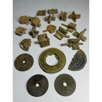 Еврейский лот. Дрейдлы на востонавление и др. С рубля, без м. ц. См. др. мои лоты.