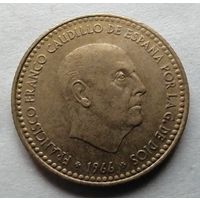 1 песета 1966 (74) Испания