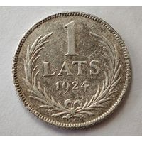 1924 год 1 лат серебро