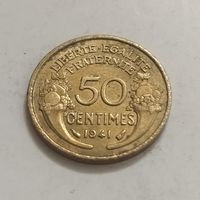 Франция 50 сантимов 1941г.