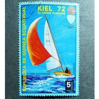 Марка Экваториальная Гвинея 1972 год Олимпийские игры