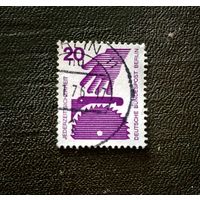 Марка Германия 1971 год Стандартный выпуск