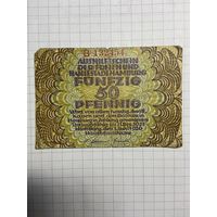 Нотгельд 50 пфеннигов 1921 год. -2112