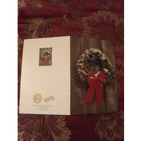 Открытка с новым годом, Китай, 2005г.