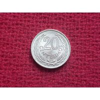 Уругвай 20 сентесимо 1965 г.