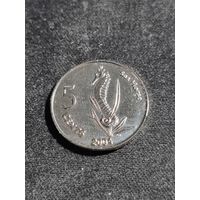 Кокосовые острова 5 центов 2004 Unc