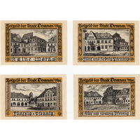 Восточная Пруссия, Domnau (ныне п. Домново, Калининградская обл.), 1921 г., UNC, не частые