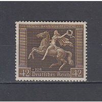 Всадница. Германия. 1938. 1 марка. Michel N 571 (150,0 е)