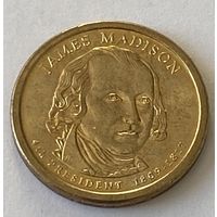 1 доллар, 4-й президент США Джеймс Мэдисон