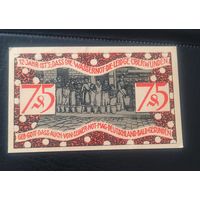 Нотгельд 75 пфеннигов