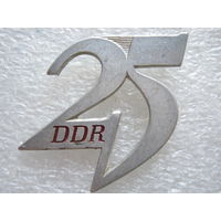 ГДР 25 лет.