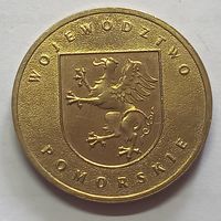 Польша 2 злотых, 2004 Поморское воеводство UNC