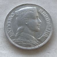 Латвия Первая республика 5 лат 1929 - серебро 25 гр. 0,835 - первый год чекана