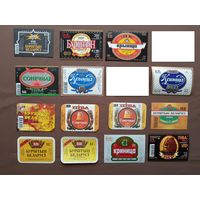 Минские пивные этикетки, все разные, цена за 1 шт., дешевле не ищите, покупайте здесь, ю-535-2 (3711)