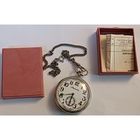 Новые карманные часы " Молния". СССР. Все лоты с 1 рубля!