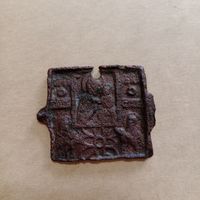 Створка складня старинная