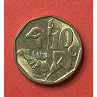 ЮАР, 10 центов 1991г.