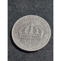 Швеция 1 крона 2008
