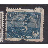 Сеющий человек Польша 1921 год лот 5