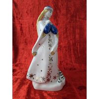 СТАРТ С 1 РУБЛЯ БЕЗ МЦ НА З ДНЯ Фарфоровая статуэтка "СНЕГУРОЧКА" ЗХК