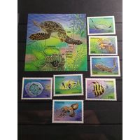 Танзания. 1995г. Морская фауна.